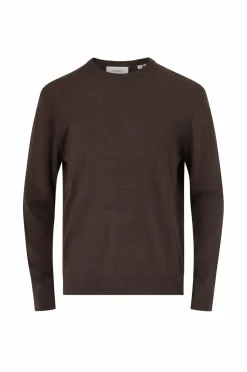 Les Deux Trøjer>Uldtrøje Greyson Merino Knit - Seasonal Delicioso