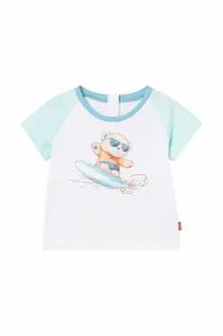 Levi's Sæt Lvb Surfing Bear Tee & Short Bright white Online