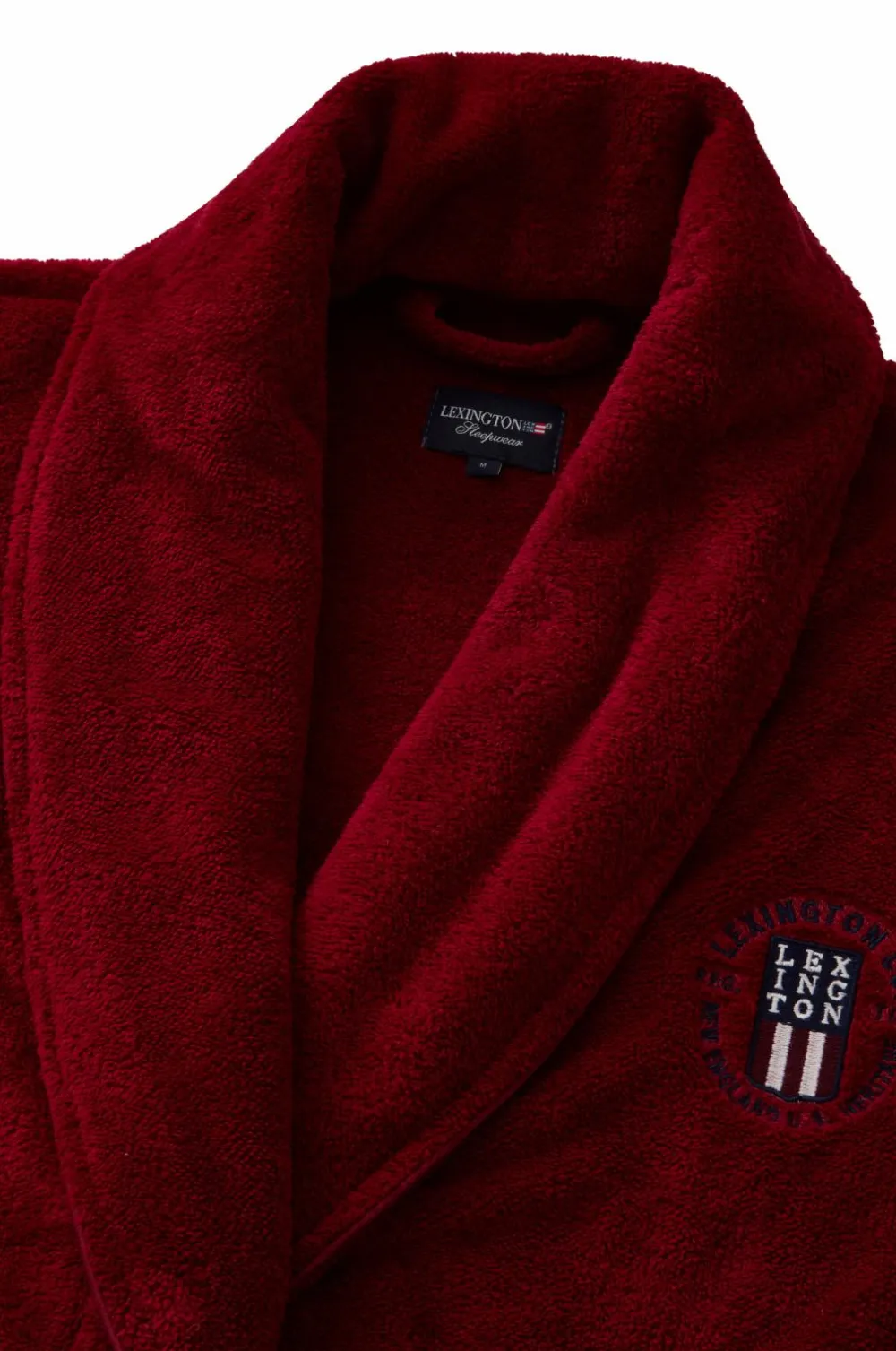 Lexington Nattøj & Homewear>Fleecekåbe Unisex Red