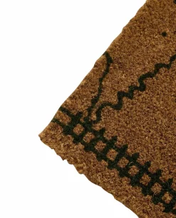 Lexington House Dørmåtte af kokosfiber Natural/Green Discount