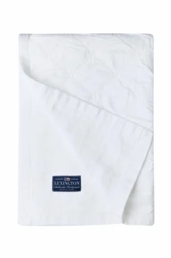 Lexington Signature Star quiltet sengetæppe i bomuld Hvid Discount