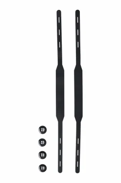 Lindberg Fodstropper i silikone Foot Straps Silicone 2-pak Black Best