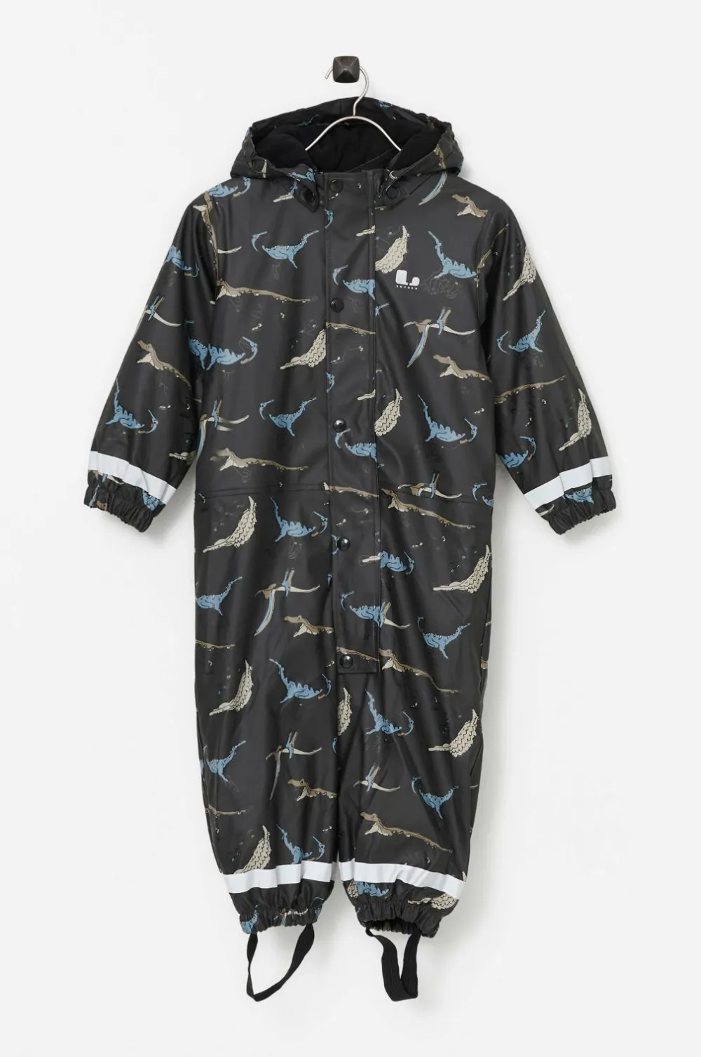 Lindberg Regnheldragt Vattnadal Rain Baby Overall Fleece Anthracit 2 Online