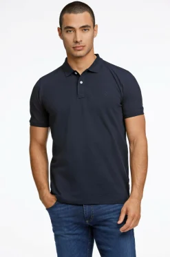 Lindbergh Poloshirt Polo Tee S/S Navy Online