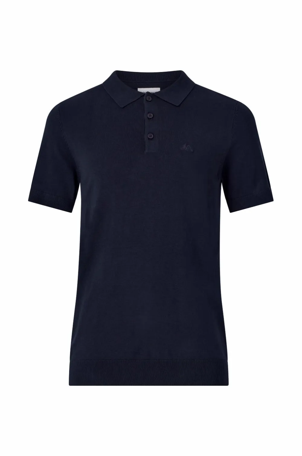 Lindbergh Poloshirts>Trøje S/S Polo Knit Navy