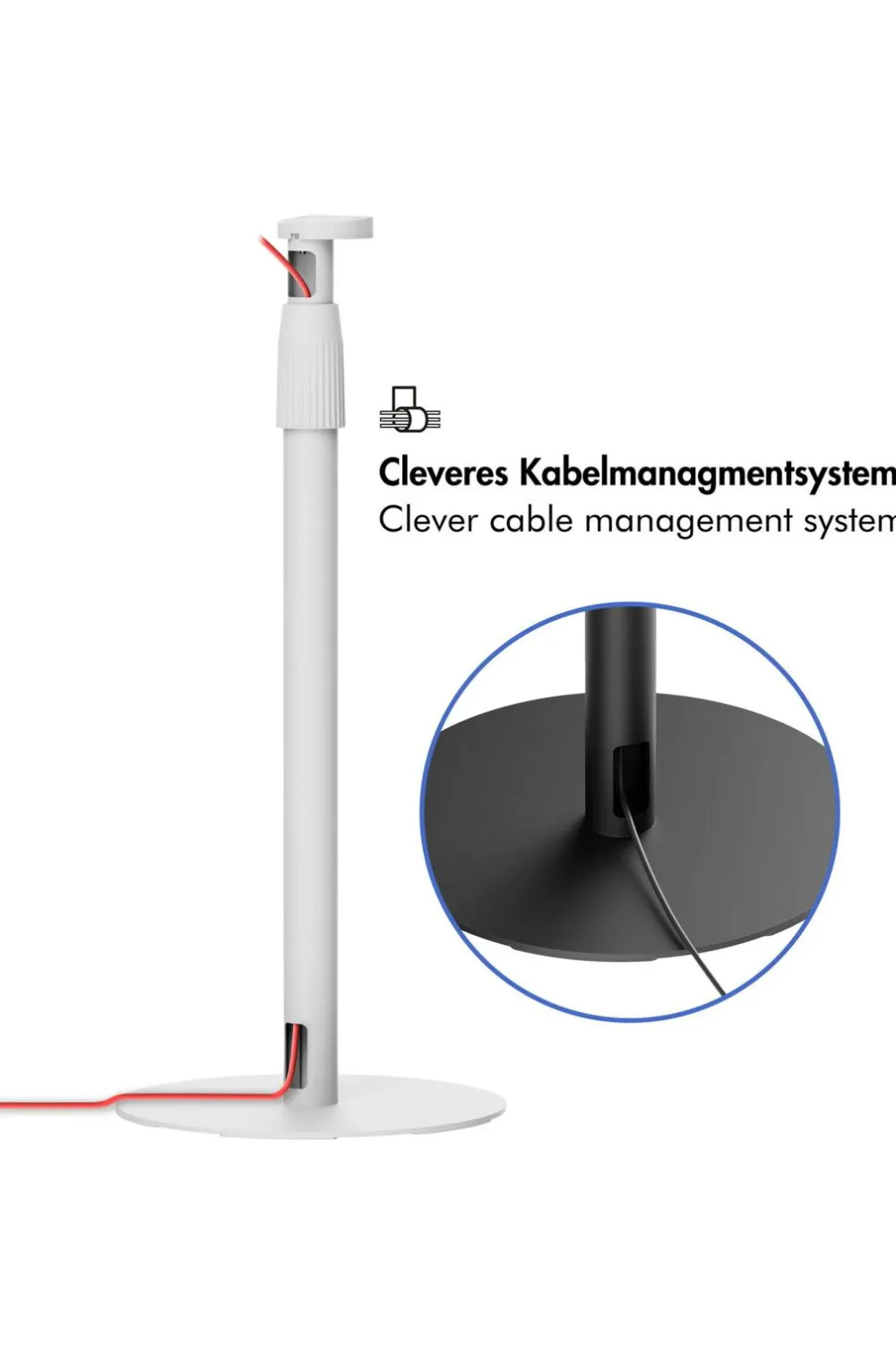 LogiLink Gulvstativ Sonos Era 100 / Era 300 682-1068 mm No color Clearance
