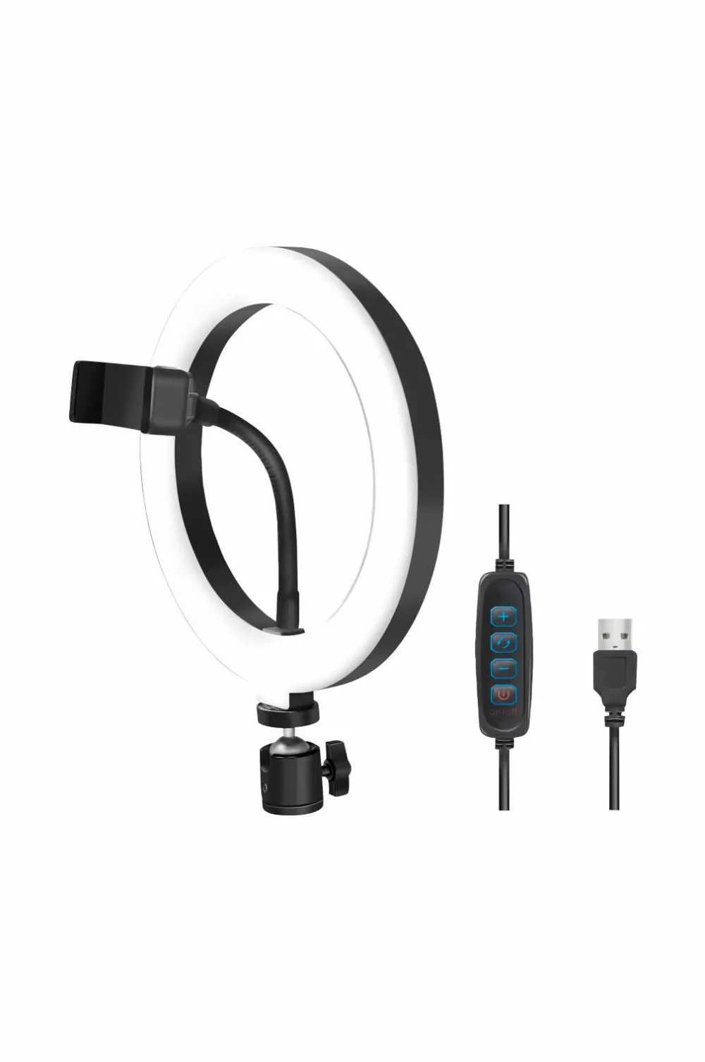 LogiLink Ring Light for Smartphone No color New