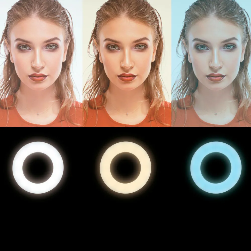 LogiLink Mobiltelefoner, Tablets & Tilbehør>Ring Light for Smartphone Ø 25 cm med bordstativ No color