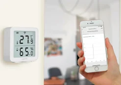 LogiLink Smart temperatur- og fugtighedssensor Wifi Tuya No color Sale