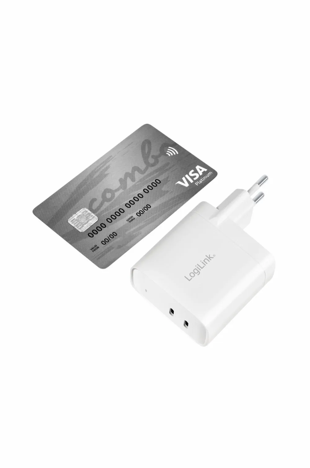 LogiLink USB-oplader 2 x USB-C PD 40W Discount