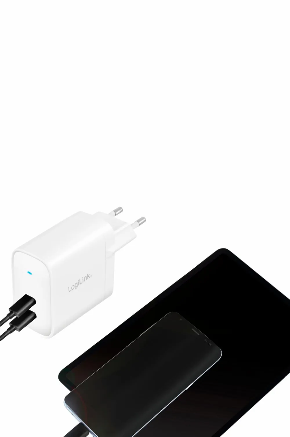 LogiLink USB-oplader 2 x USB-C PD 40W Discount
