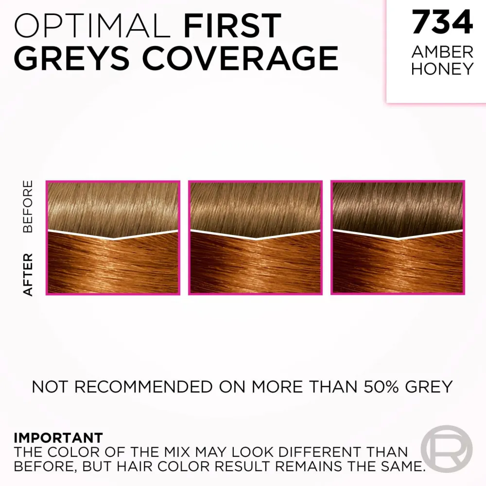 L'Oréal Paris Hårfarve>Casting Creme Gloss 734 Amber Honey