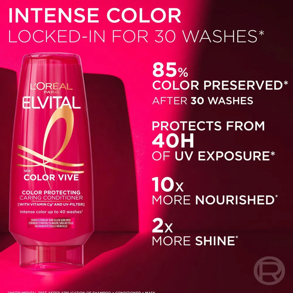 L'Oréal Paris Hårpleje>Elvital Color Vive Conditioner For Colored Hair 400 Ml