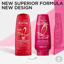L'Oréal Paris Elvital Color Vive Conditioner For Colored Hair 200 Ml New
