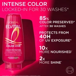 L'Oréal Paris Elvital Color Vive Conditioner For Colored Hair 200 Ml New