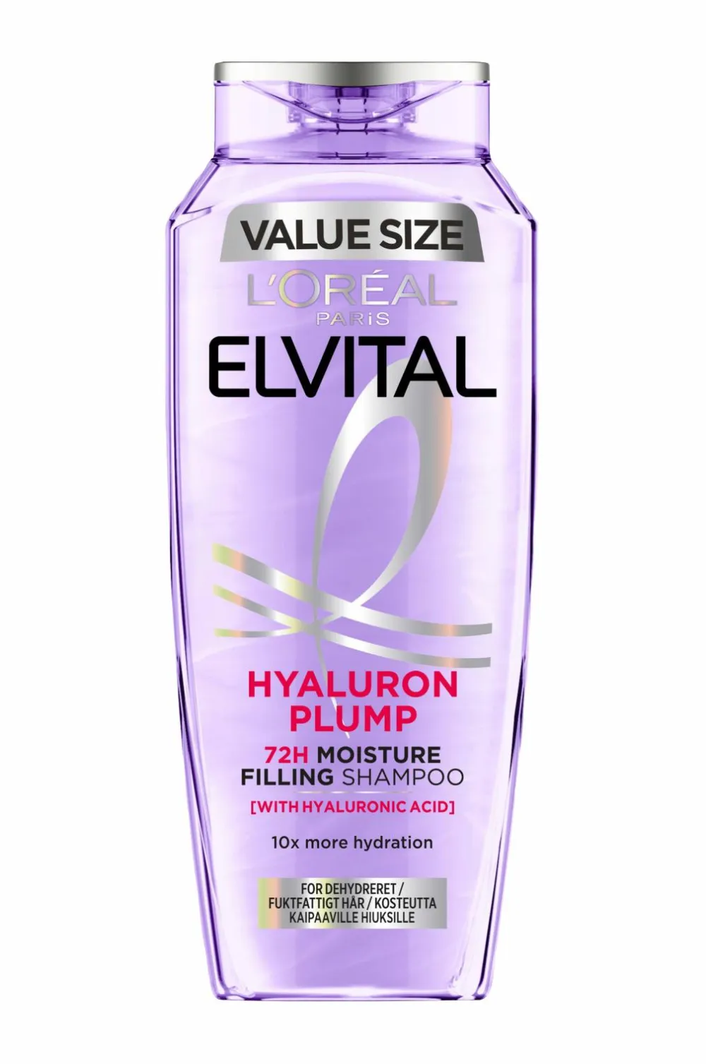 L'Oréal Paris Hårpleje>Elvital Hyaluron Plump Shampoo For Dehydrated Hair 500 Ml