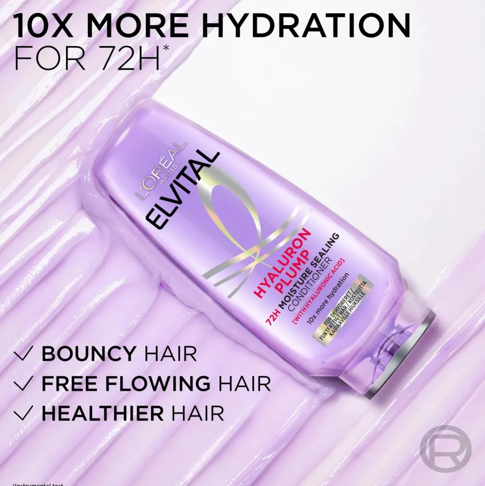 L'Oréal Paris Hårpleje>Elvital Hyaluron Plump Conditioner For Dehydrated Hair 200 Ml