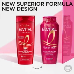 L'Oréal Paris Hår|Hår>Elvital Color Vive Shampoo For Colored Hair 400 Ml