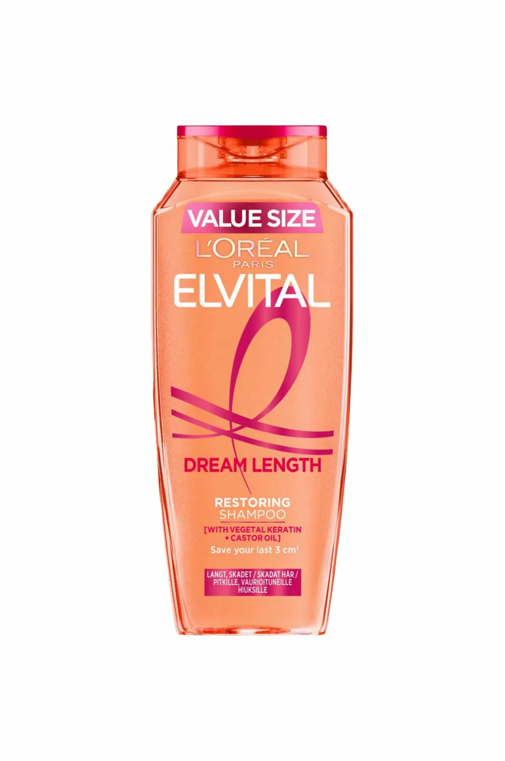 L'Oréal Paris Hårpleje>Elvital Dream Length Shampoo For Long Hair 400 Ml