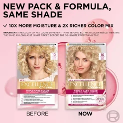 L'Oréal Paris Excellence Creme 10 Mycket Ljusblond Clearance