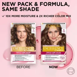 L'Oréal Paris Excellence Creme 6 Mörkblond New