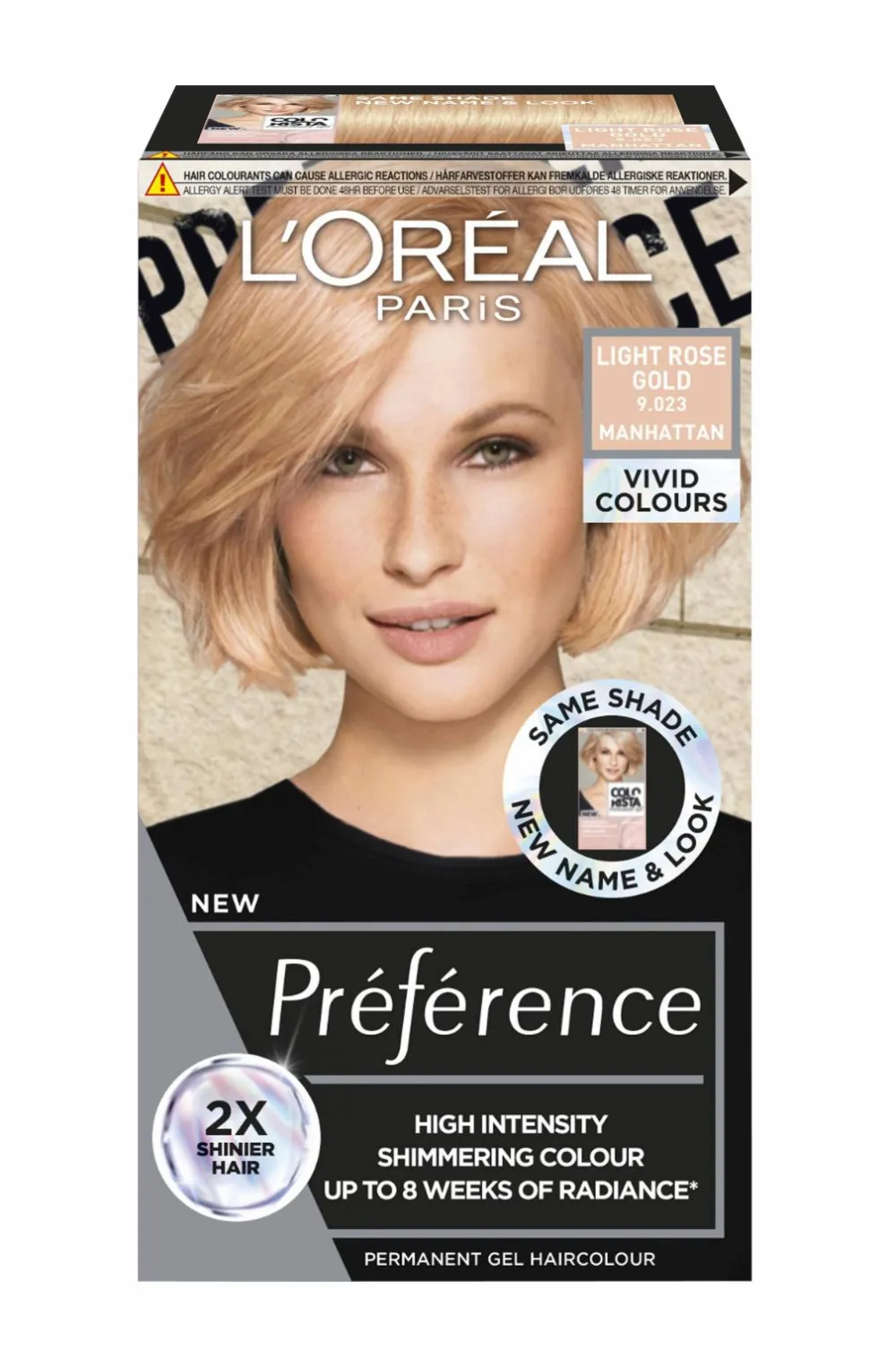 L'Oréal Paris Hårfarve>Hårfarve Préférence Vivids Vivids Light Rose Gold 9.023
