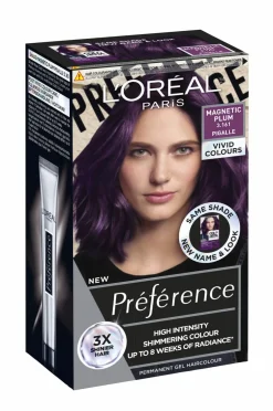 L'Oréal Paris Hårfarve>Hårfarve Préférence Vivids Vivids Magn Plum 3.161
