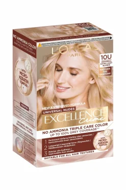 L'Oréal Paris Hårfarve>Hårfarve Excellence Universal Nudes Universal Nudes lyseste blondine 10U