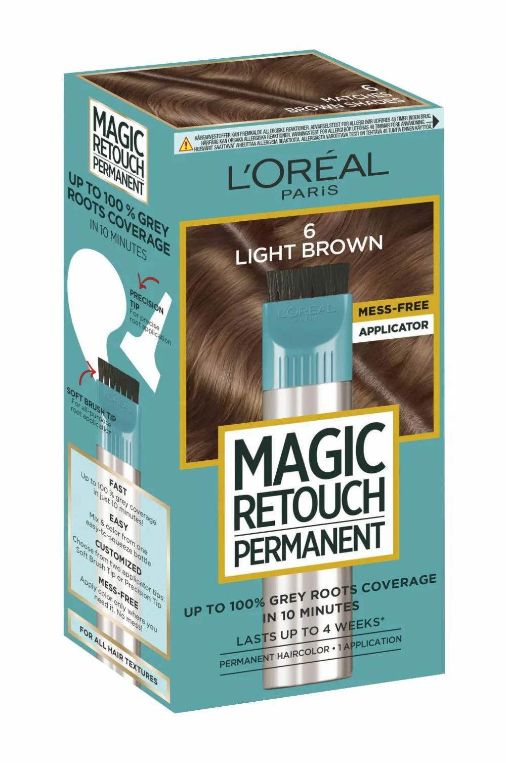 L'Oréal Paris Hårfarve>Magic Retouch Permanent 6 Light Brown
