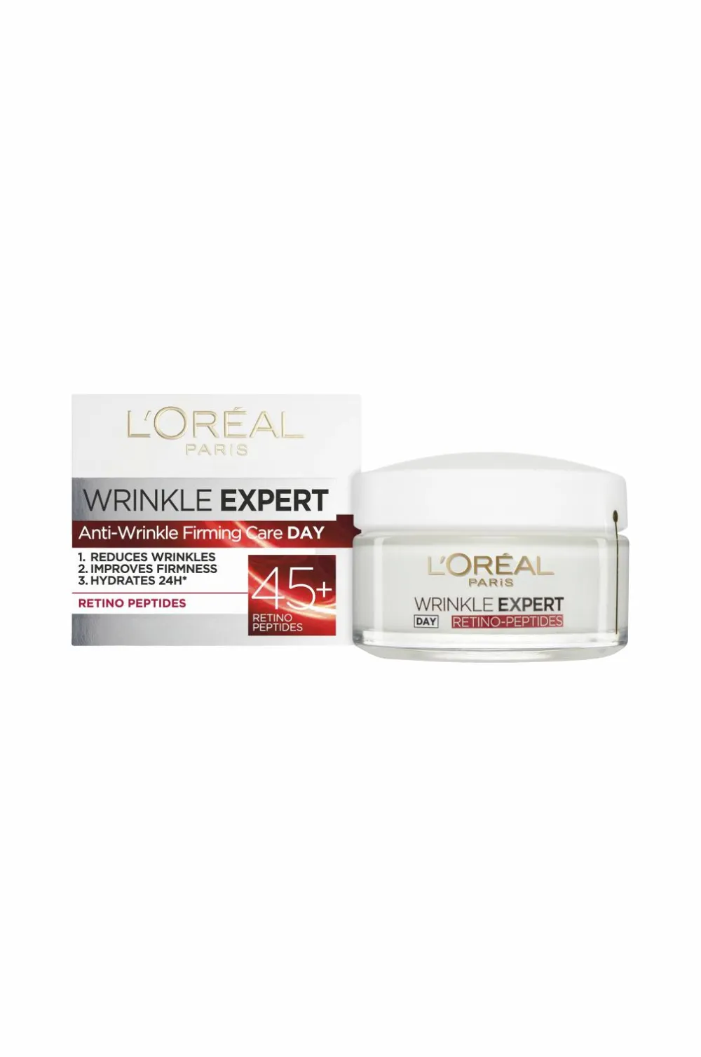 L'Oréal Paris Ansigtspleje|Ansigtspleje>Wrinkle Expert 45+ Day Cream For Normal Skin 50 Ml No Color