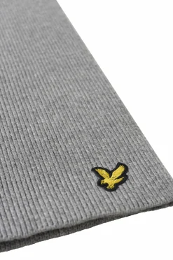 Lyle & Scott Halstørklæde Plain Scarf T28 mid grey marl Clearance