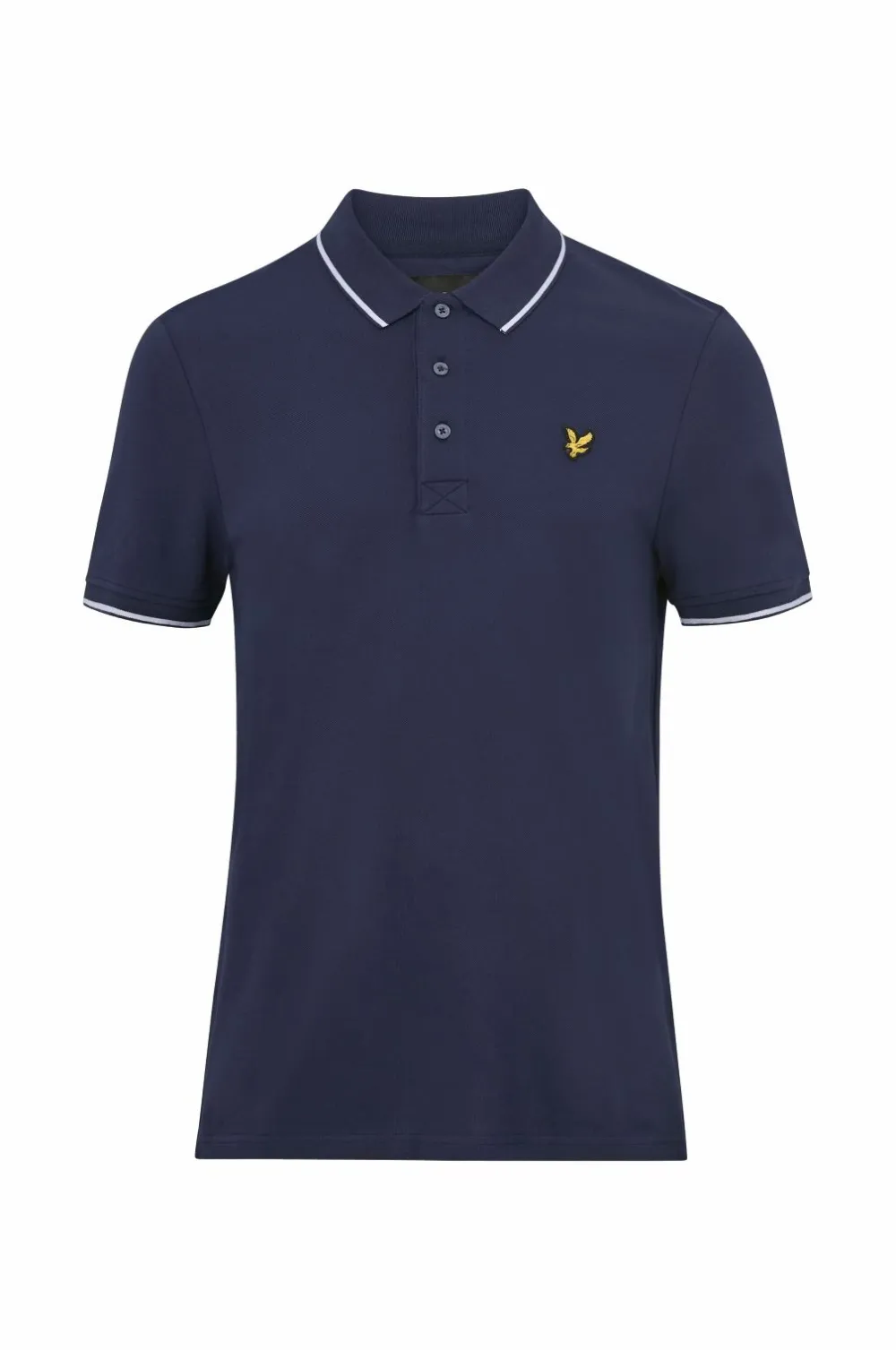 Lyle & Scott Poloshirts>Poloshirt Tipped Polo Shirt Navy/white