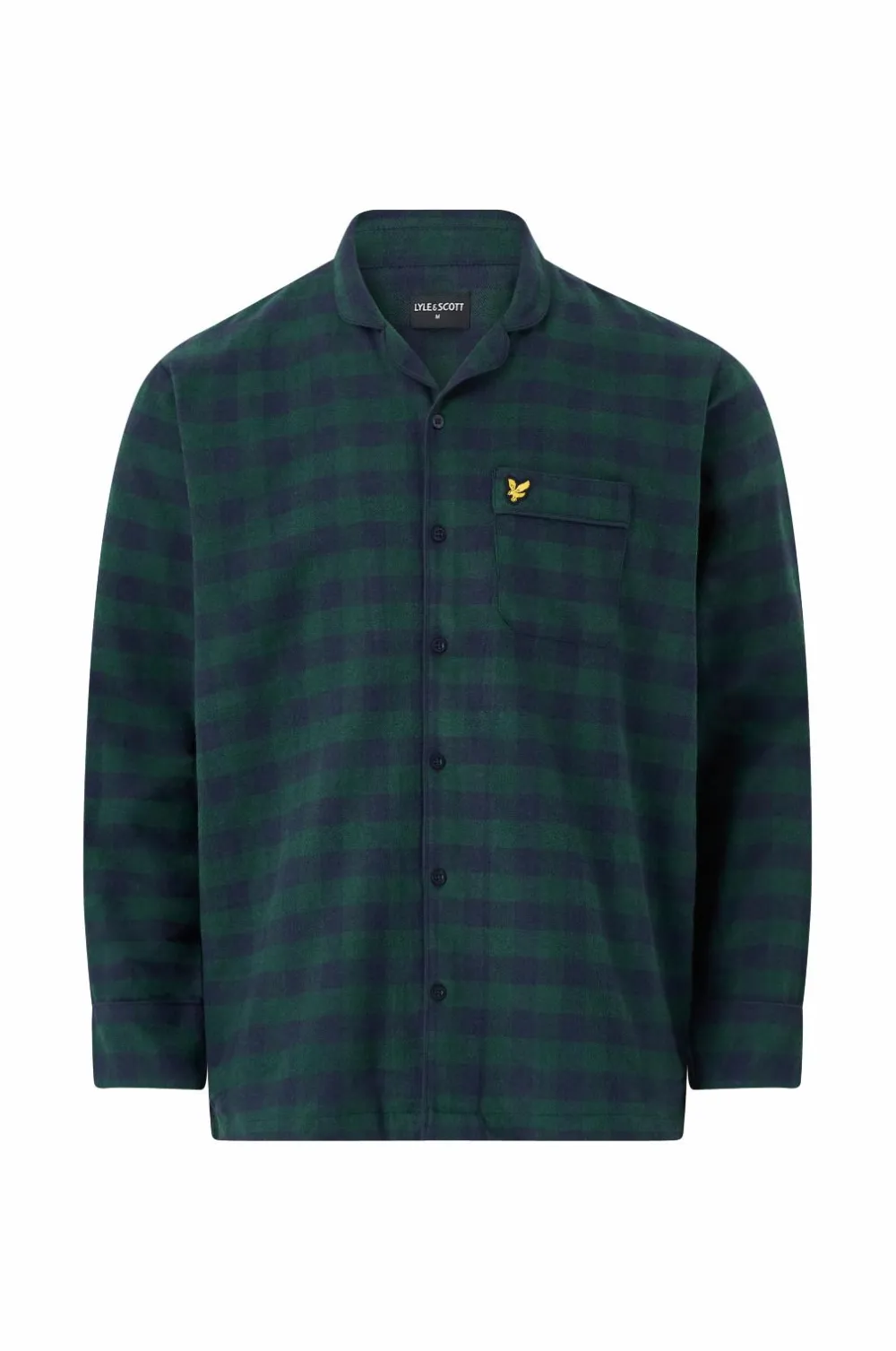 Lyle & Scott Nattøj & Homewear>Pyjamassæt Julian Green/Peacoat Check
