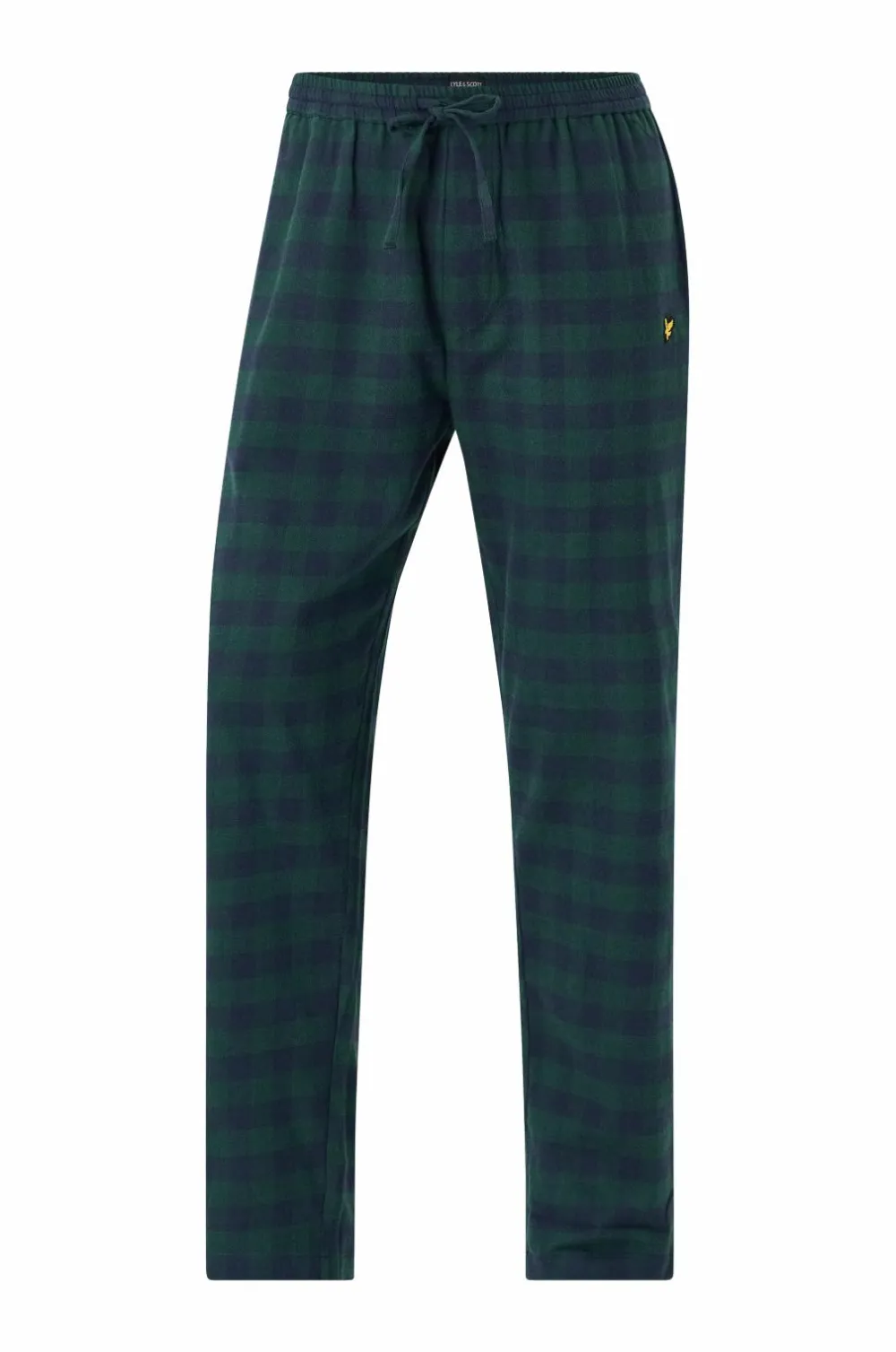 Lyle & Scott Nattøj & Homewear>Pyjamassæt Julian Green/Peacoat Check