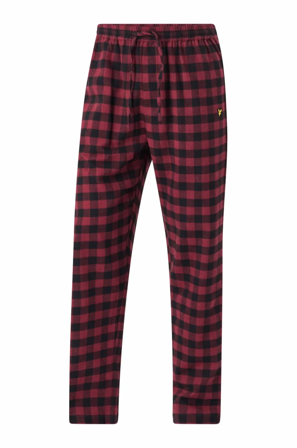Lyle & Scott Pyjamassæt Julian Wine Tasting/Peacoat Check Discount