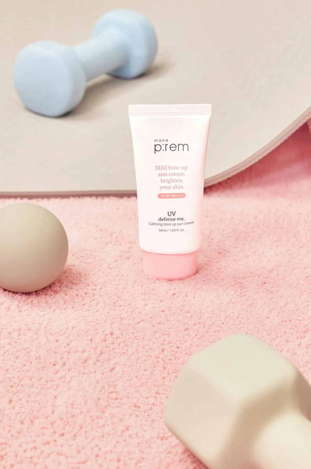 Make p:rem Solbeskyttelse>UV Defense Me Calming Tone Up Sun Screen 50 ml