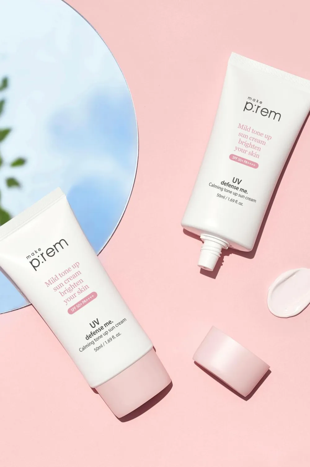 Make p:rem Solbeskyttelse>UV Defense Me Calming Tone Up Sun Screen 50 ml