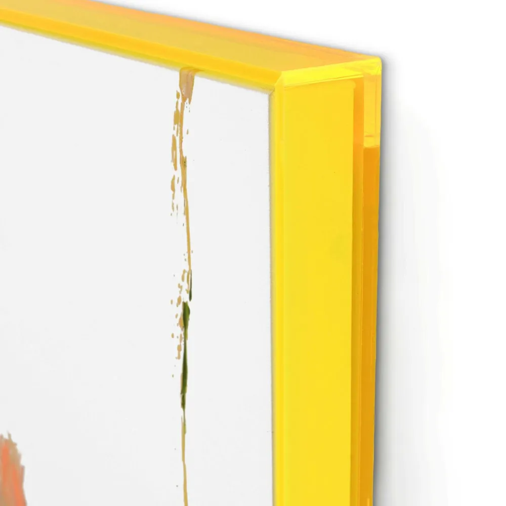 Malerifabrikken Posters & Billeder>Confidential / Blandet maleri / 100 X 100 cm Yellow