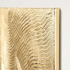 Malerifabrikken Design Maleri / Metallic Champagne / 90x120 Cm Guld