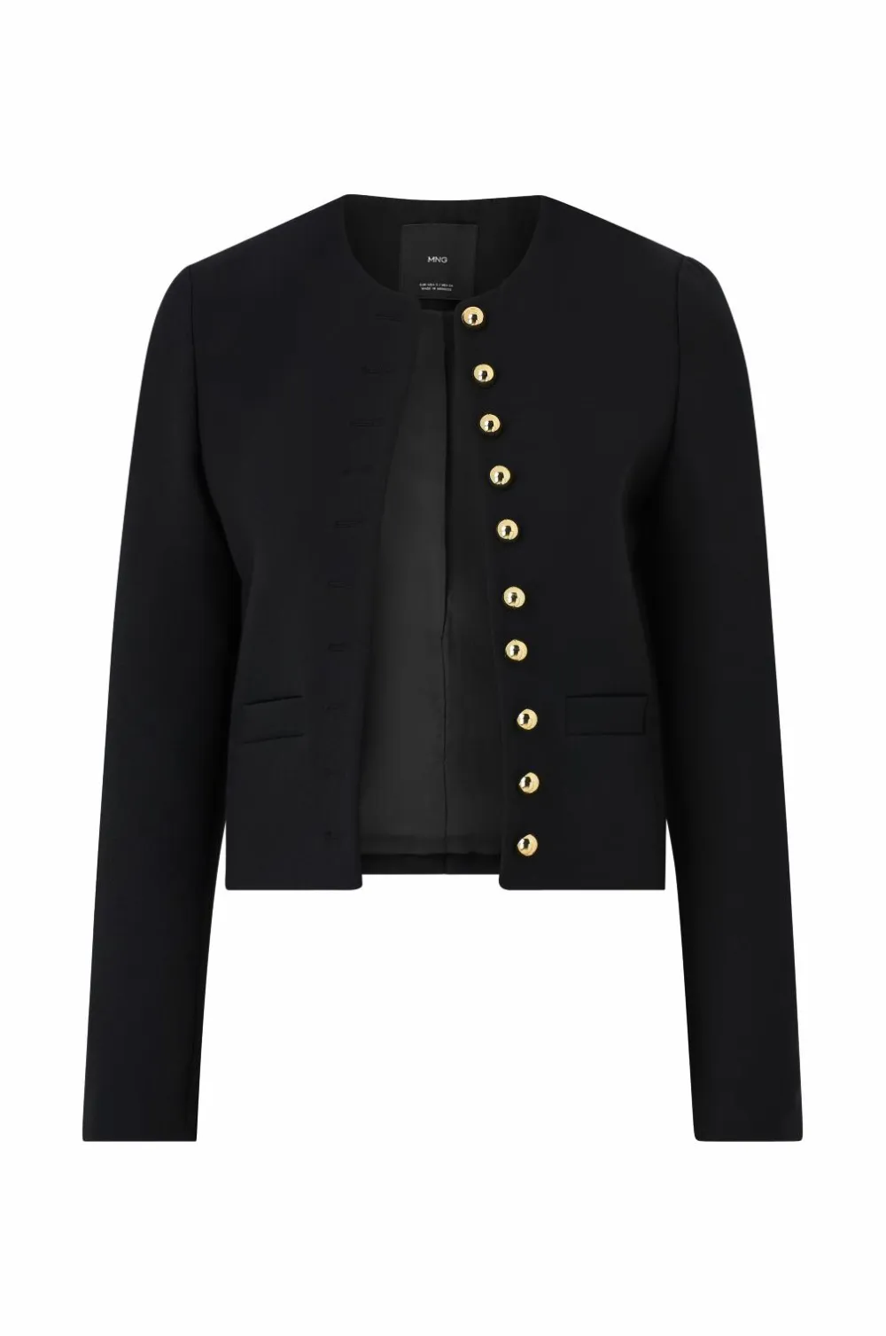 Mango Habitjakke Grace Black Sale