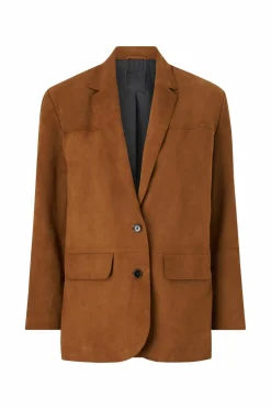 Mango Habitjakke Nobu Medium brown Online
