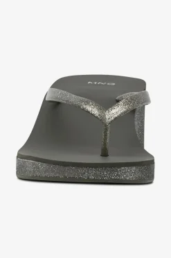Mango Sandal Sandalia Plateado Discount