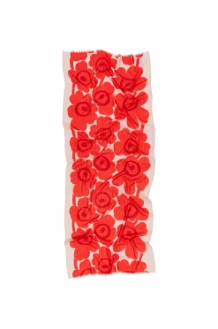 Marimekko Tørklæder & Halstørklæder>Fiore Unikko rød, lyserød