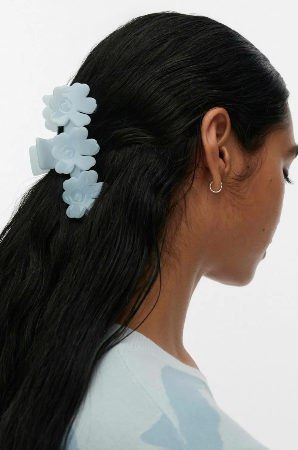 Marimekko Håraccessories|Håraccessories>Mini Unikko Hair Clip lyseblå