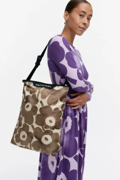 Marimekko Tasker>Taske Neat Crossbody Unikko M Light Yellow/Beige
