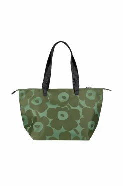 Marimekko Tasker>Tote M Unikko grøn, lysegrøn