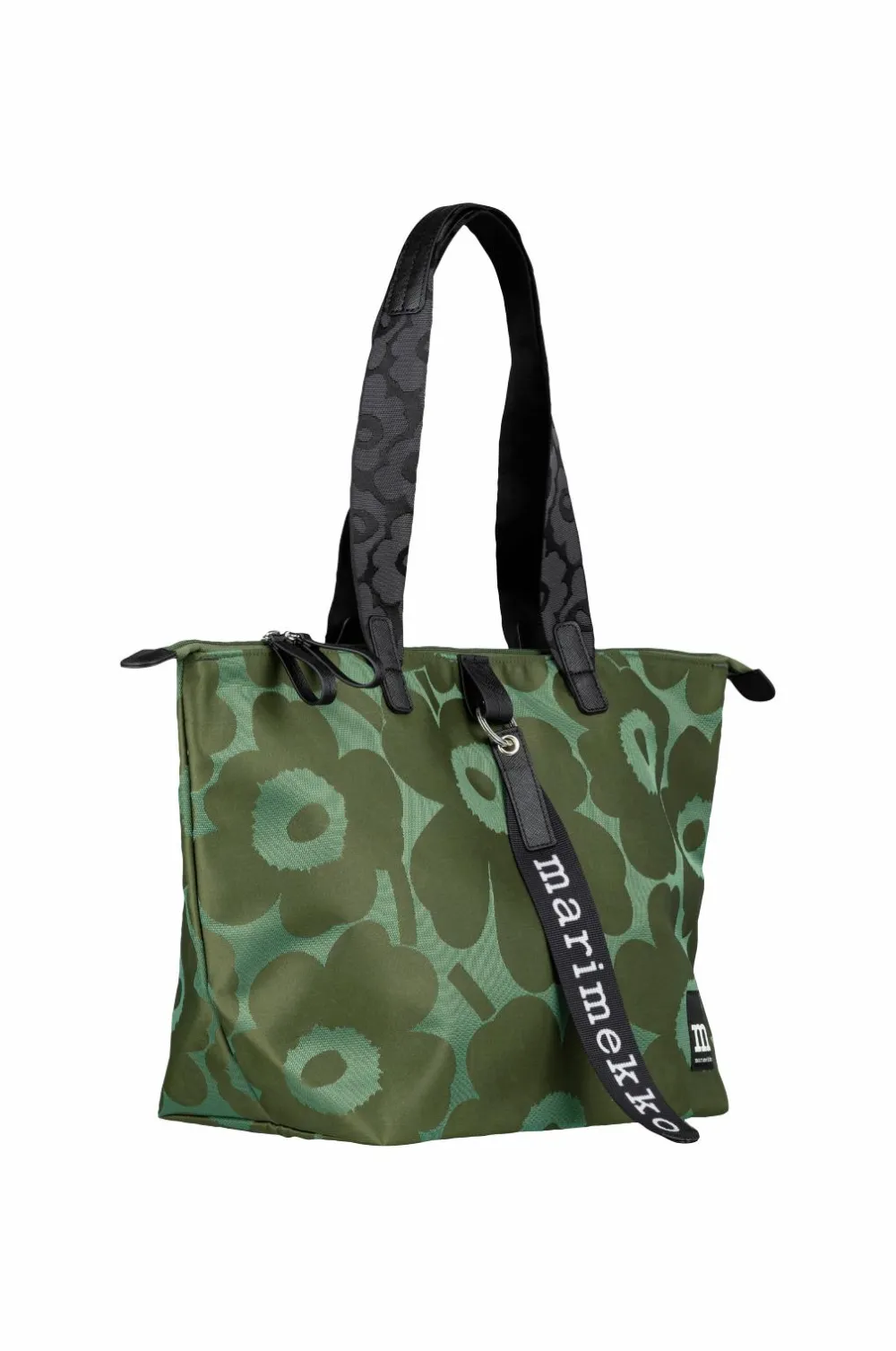 Marimekko Tasker>Tote M Unikko grøn, lysegrøn