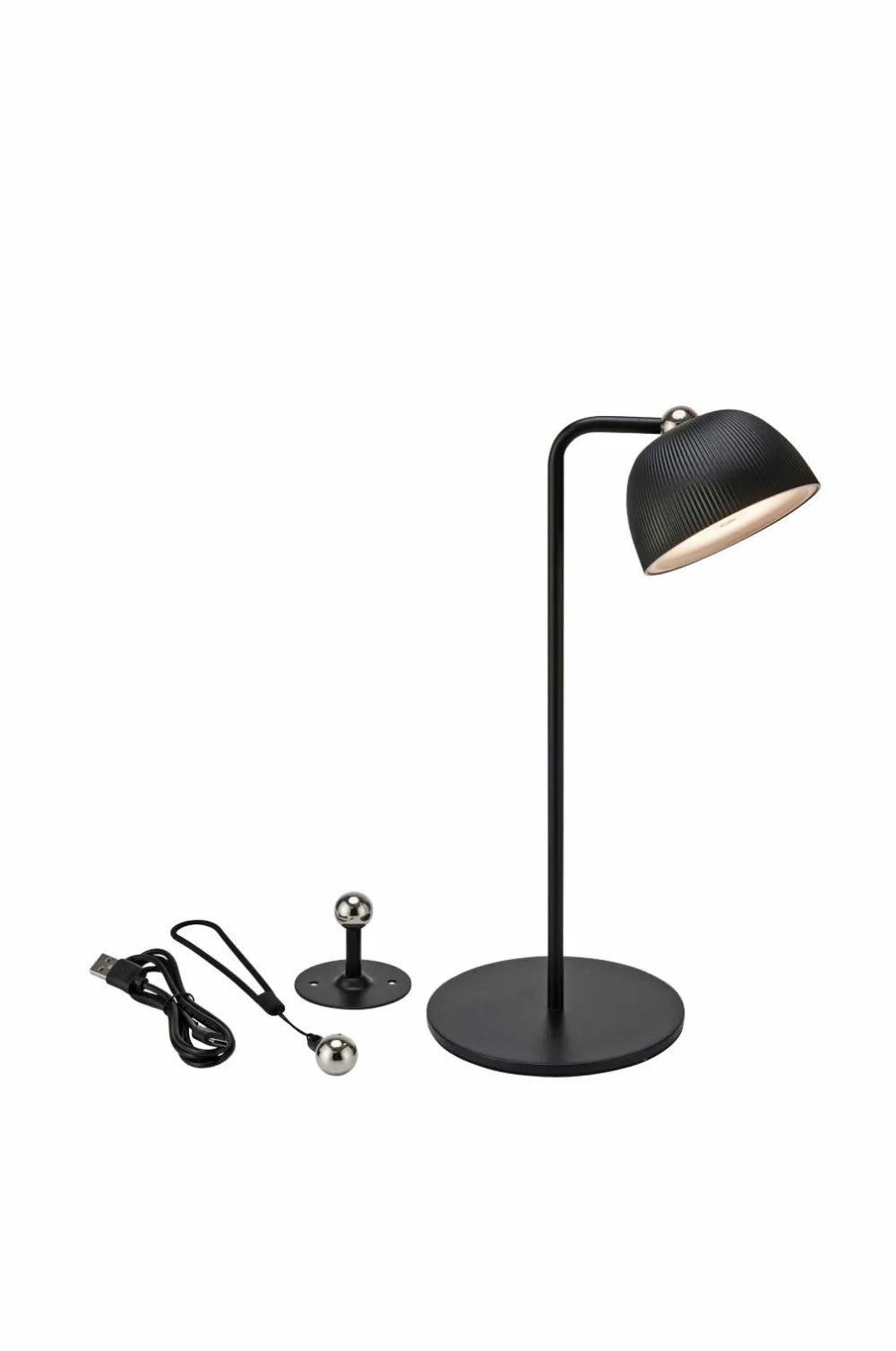 Markslöjd Genopladelig bordlampe Diverse 3-i-1 1L Sort Best