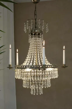 Markslöjd MARIELUND Lysekrone 3L /MC Antik New