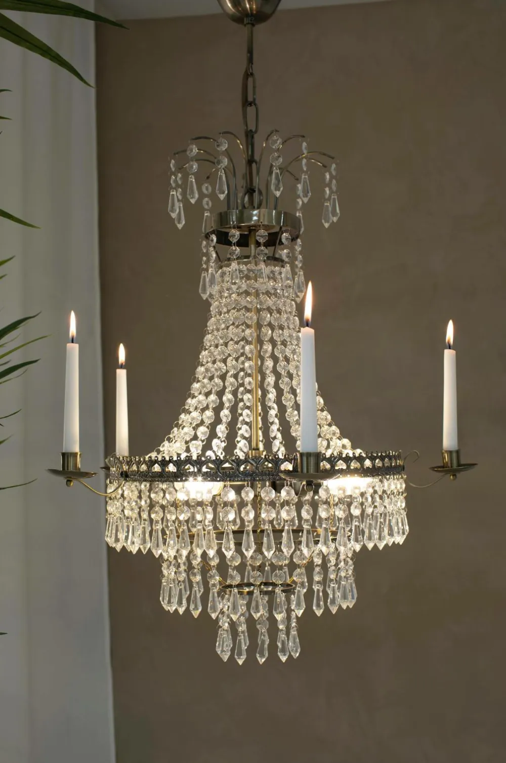Markslöjd MARIELUND Lysekrone 3L /MC Antik New